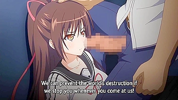 Hentai video - Busty teens in a dystopian world are sexually assaulted by monstrous men.