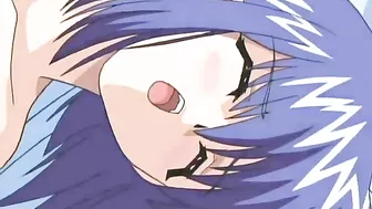 Momiji won a lesbian pussy licking contest and will now fuck her master on a hentai porn site.