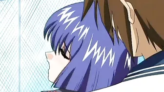 Momiji won a lesbian pussy licking contest and will now fuck her master on a hentai porn site.