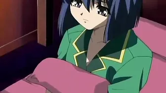 Momiji won a lesbian pussy licking contest and will now fuck her master on a hentai porn site.