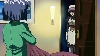 Momiji won a lesbian pussy licking contest and will now fuck her master on a hentai porn site.