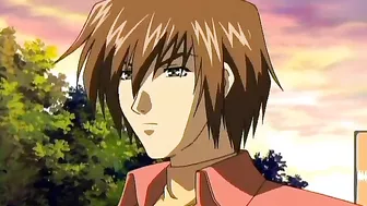 Momiji won a lesbian pussy licking contest and will now fuck her master on a hentai porn site.