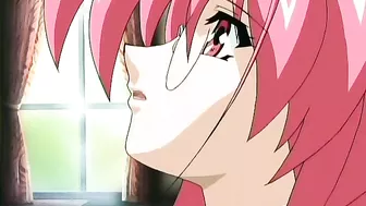 Momiji won a lesbian pussy licking contest and will now fuck her master on a hentai porn site.