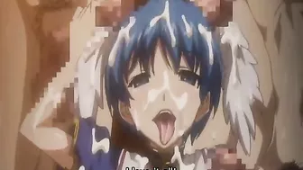 Teen with big tits and pussy teased by dirty tentacles in hentai. Teen with big tits and pussy teased by dirty tentacles in hentai.