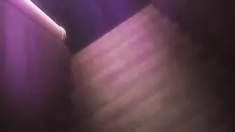 Teen with big tits and pussy teased by dirty tentacles in hentai.