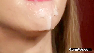 Excellent compilation of girls getting faces covered with sperm