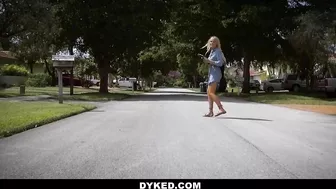 Black attorney Misty Stone fingers Chanell Heart's Ebony pussy before scissoring