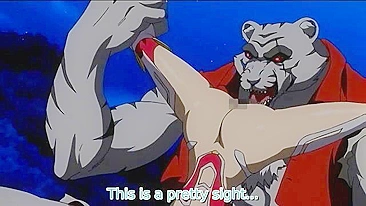 Petite hentai cat girl ravaged by tiger sexually in 1 sentence.