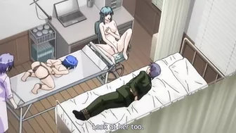 Hatred and desire collide as a busty hentai teacher is publicly fucked by her perverted student.