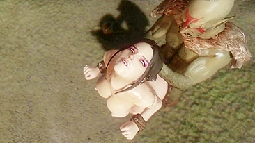 Ava the Last Blade 1 - Orc gives a sexy thief a rough doggy style fucking - Hentai City