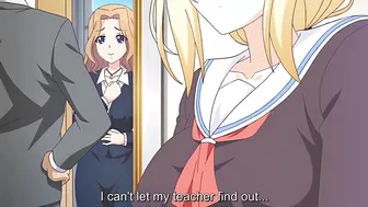 Naughty schoolgirl gives uncle a steamy handjob on an elevator in this hot hentai animation.