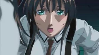 Bible Black hentai video features a schoolgirl getting rough sex with facial and anal penetration.