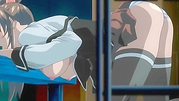 Bible Black hentai video features a schoolgirl getting rough sex with facial and anal penetration.