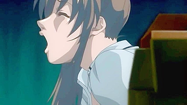 Bible Black hentai video features a schoolgirl getting rough sex with facial and anal penetration.