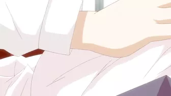 Hentai video shows a dirty sensei having sex with a young blonde until she cums.