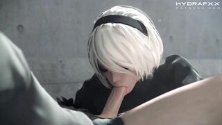 Nier Automata's 2B and 9S Get Dirty in HydraFX Hentai Porn Video