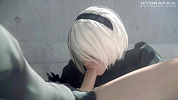 Nier Automata's 2B and 9S Get Dirty in HydraFX Hentai Porn Video