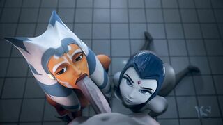 Star Wars Ahsoka Tano Lesbian - Star Wars Ahsoka Tano and Rexxcraft: A Hentai Porn Parody | AREA51.PORN