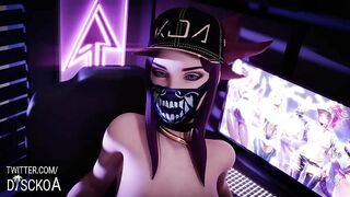 Akali's Dirty Dance in League of Legends: A NSFW Parody