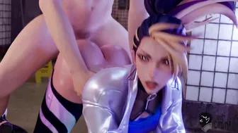 Hentai Porn Video: Akali The Count - League of Legends