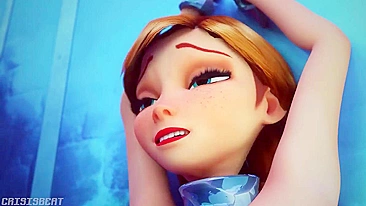 Baronstrap Sisters' Frozen Crisis - A Disney Fetish Video