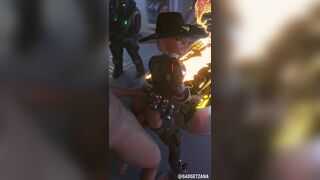 Overwatch's Ashe Gadgetzan Auction House - A Hentai Porn Video Review