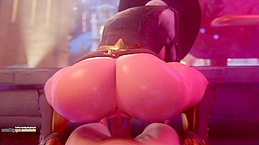 Unleash Your Inner Beast with Ashe in Overwatch's Latest Hentai Porn Video