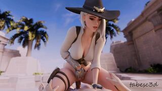 Watch Ashe's Tabesc3d Overwatch Porn Video - NSFW!