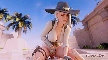 Watch Ashe's Tabesc3d Overwatch Porn Video - NSFW!