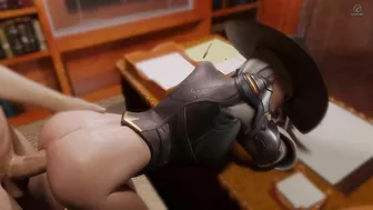 Overwatch's Ashe Pewposterous Hentai Porn Video - NSFW