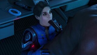 Satirical for Hentai Porn Video - 'Tomoganim Ashley Williams' Mass Effect'