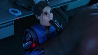 Satirical for Hentai Porn Video - 'Tomoganim Ashley Williams' Mass Effect'