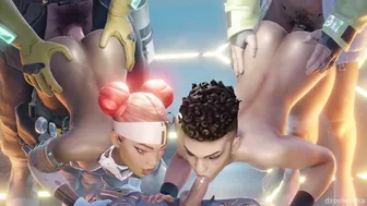 Satirical for Hentai Porn Video - Bangalore, Caustic, Crypto, Lifeline and Seer Dzoo Works Apex Legends