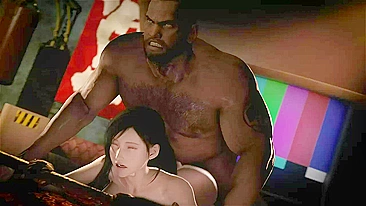 Final Fantasy VII - Barret Wallace and Tifa Lockhart's BLACKJR