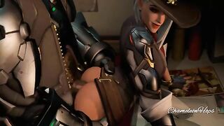 Bob and Ashe's Kinky Overwatch Cosplay