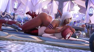 Blood Elves Tektah Warcraft - A Hentai Porn Video with Satirical Humour