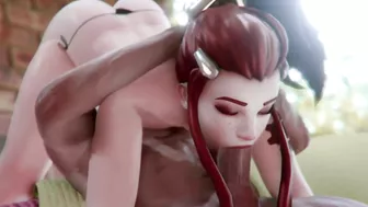 Brigitte Dizzy3D Overwatch - A Steamy Adventure Through the Cosmos