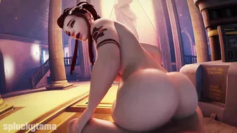 Brigitte Spluckytama's Overwatch - A Hentai Porn Parody