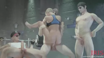 Mortal Kombat's Cassie Cage Goes Wild in Hentai Porn Video