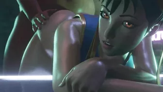 Street Fighter's Chun-Li Gets Dirty on Darellak