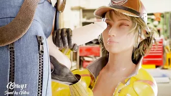 Final Fantasy Cidney Bewyx - A Hentai Porn Parody