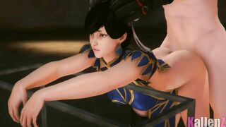 Street Fighter's Chun-Li Gets Dirty on Kallenz