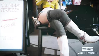 Final Fantasy XV's Cindy Aurum Gets Fucked by Wanksy