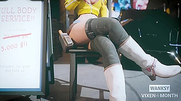 Final Fantasy XV's Cindy Aurum Gets Fucked by Wanksy