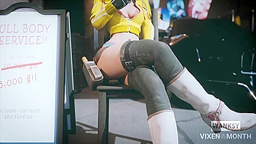 Final Fantasy XV's Cindy Aurum Gets Fucked by Wanksy
