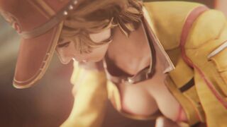 Final Fantasy XV's Cindy Aurum in Hentai Porn Video