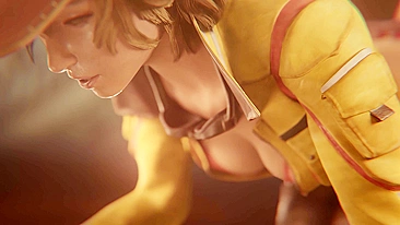 Final Fantasy XV's Cindy Aurum in Hentai Porn Video