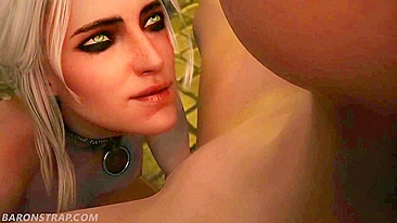 The Witcher 3 - Ciri and Yennefer's Hot and Heavy Baronstrip Action