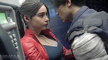 Leon and Claire's Hot Lesbian Action in Resident Evil 2 - The Ultimate Hentai Porn Experience!
