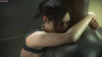 Claire Redfield's Fiery Fugue in Resident Evil 2